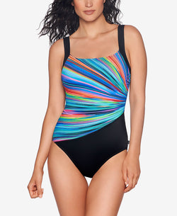 Reebok Radiant Energy One-piece Swimsuit Multi thumbnail 1