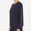 Refinery29 Colorblocked Pullover Pajama Top Black