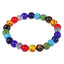 Repeating 7-Chakra Stone Reiki Healing Bracelet