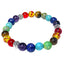 Repeating 7-Chakra Stone Reiki Healing Bracelet