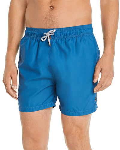 Retromarine Solid Swim Trunks Teal