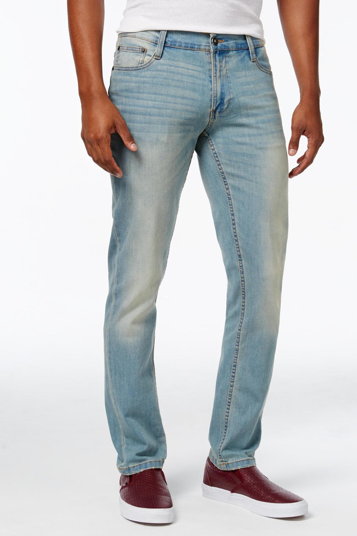 Ring of Fire Blue-Stone Slim-Fit Honor Jeans