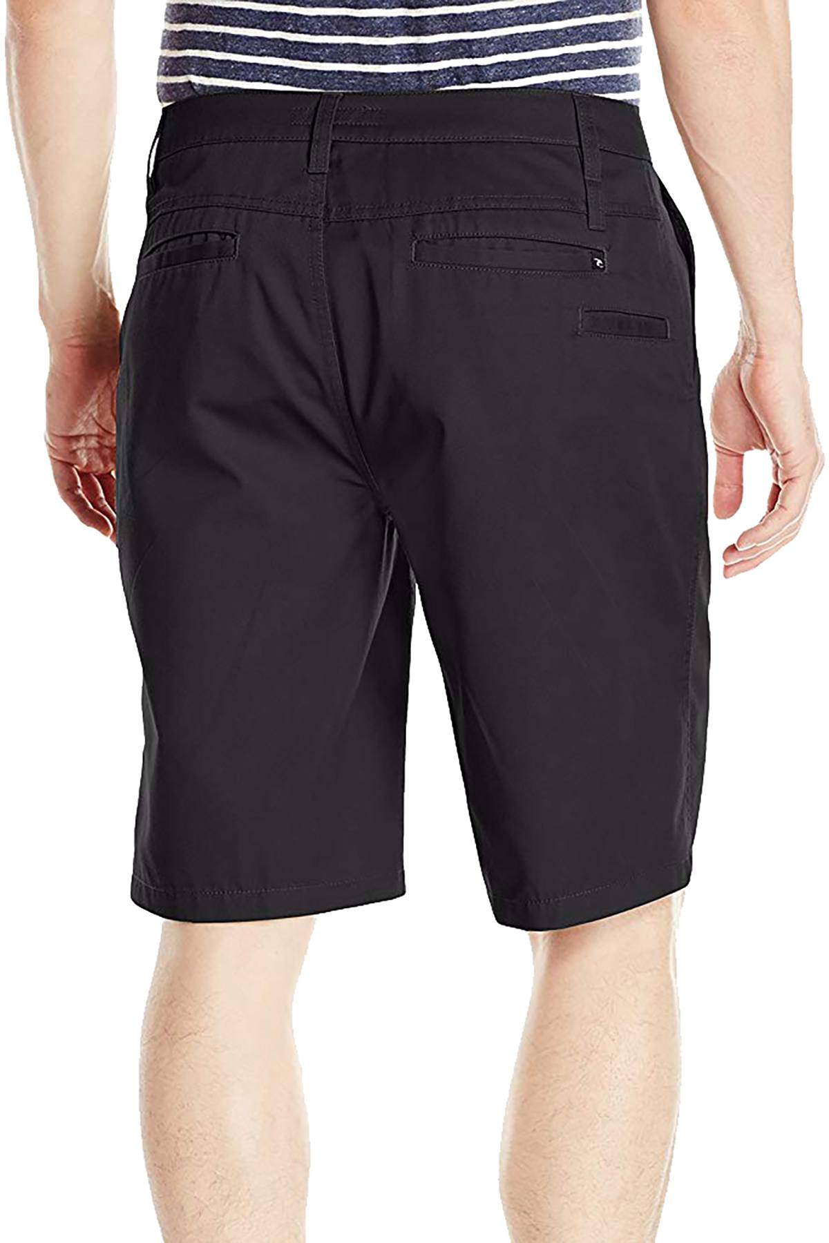 Rip Curl Black 21" Tailored-Fit Passenger Walkshort