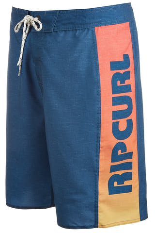 Rip Curl Dark-Denim Colorblocked Trail-Snacks 20" Boardshort