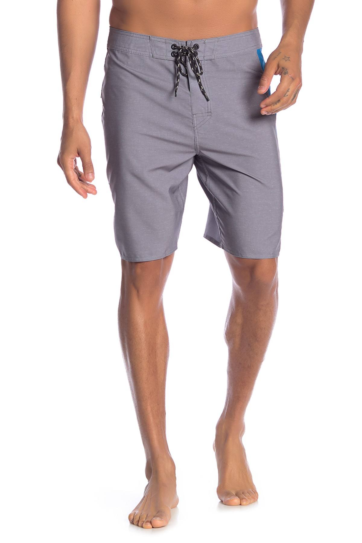 Rip Curl Gray Colorblocked Trail-Snacks 20" Boardshort