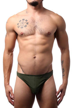 Ritchie Green High-Cut Rio Swim Bikini thumbnail 1