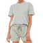 Roudelain Printed T-shirt & Shorts Pajamas Set True Stripe Lil