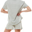 Roudelain Printed T-shirt & Shorts Pajamas Set True Stripe Lil