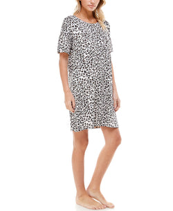 Roudelain Short Sleeve Sleep Shirt Nightgown Congo Zone thumbnail 2