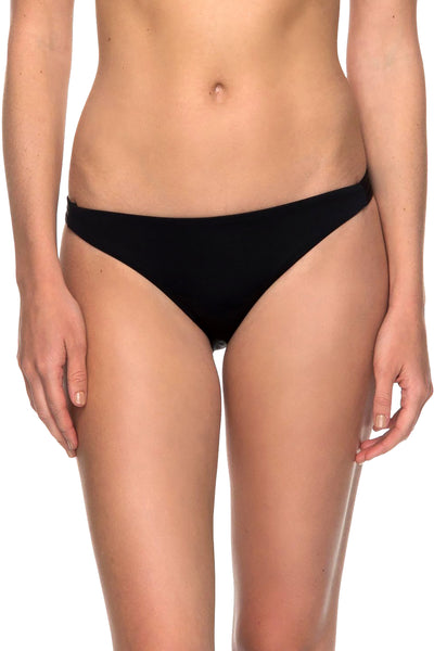 Roxy Anthracite-Black Softly-Love Surfer Bikini Bottom