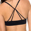 Roxy Anthracite-Black Surfer Strappy-Back Bikini Top