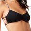 Roxy Anthracite Mexican-Rose Softly-Love Reversible Athletic Bikini Top