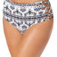 Roxy Blue/Multi Reversible High-Waist Bikini Bottom
