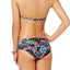 Roxy Coral-Pink Salty Floral-Print Cheeky Shorty Bottom