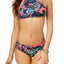 Roxy Coral-Pink Salty High-Neck Bikini Top