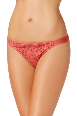 Roxy Dusty-Cedar Surf Bride Crochet Bikini Bottom thumbnail 1