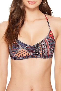 Roxy Festival Bazar Athletic Bralette Bikini Top thumbnail 1