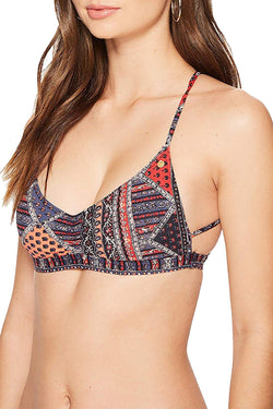 Roxy Festival Bazar Athletic Bralette Bikini Top thumbnail 4