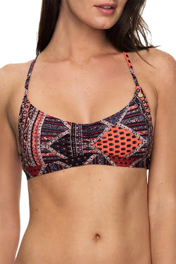 Roxy Festival Bazar Athletic Bralette Bikini Top thumbnail 3