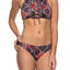 Roxy Festival Bazar High-Neck Crop Bikini Top
