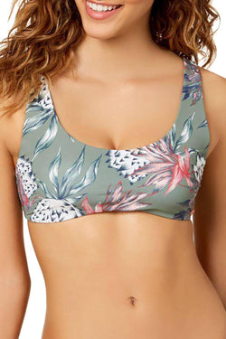 Roxy Olive Little-Bandits Bikini Top thumbnail 2