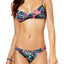 Roxy Salty Floral Surfer Bottom in Coral Pink