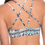 Roxy Square-Flower Softly Love Halter Crop Bikini Top