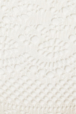 Roxy Surf Memory Crochet Scooter Bikini Bottom in White thumbnail 4