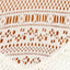 Roxy White Surf Memory Crochet High-Neck Bikini Top