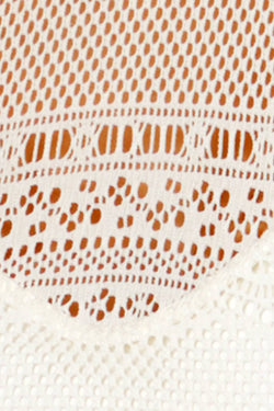 Roxy White Surf Memory Crochet High-Neck Bikini Top thumbnail 4