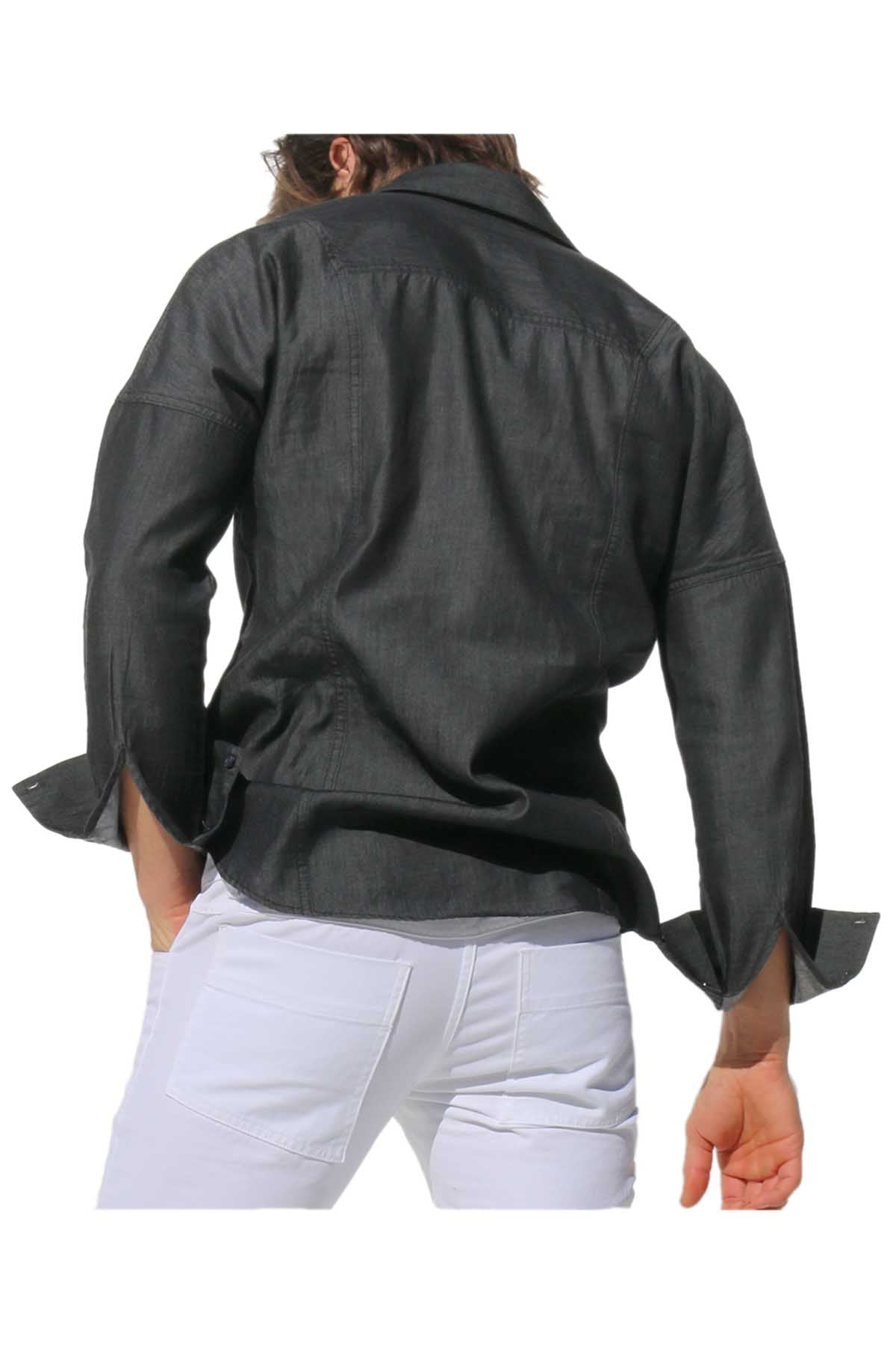 Rufskin Black Allen Button-Up