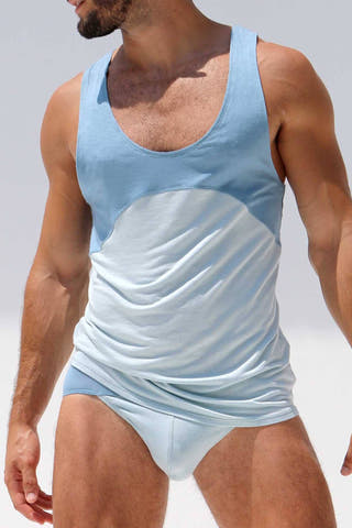 Rufskin Blue HORIZON Tank Top