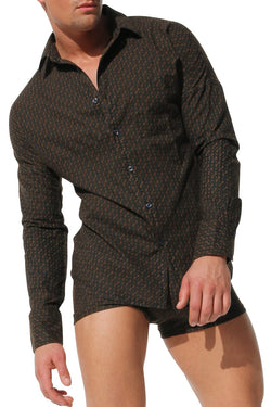 Rufskin Brown Ennio Dress Shirt thumbnail 2