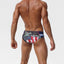 Rufskin Merika Sublimation Print Swim Brief