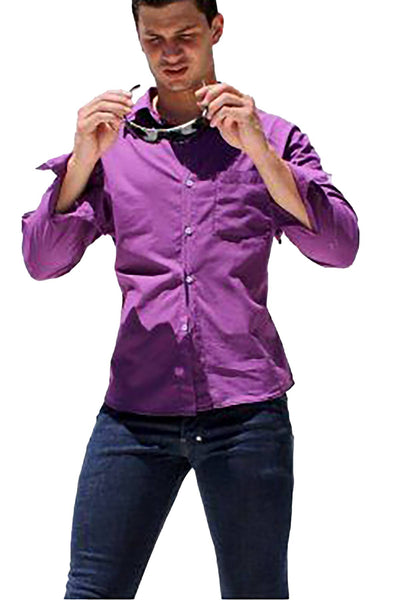 Rufskin Purple Izumi Dress Shirt
