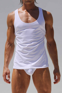 Rufskin White DECLAN Tank Top thumbnail 1
