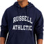 Russell Athletic Archer Logo-print Fleece Hoodie Dark Navy