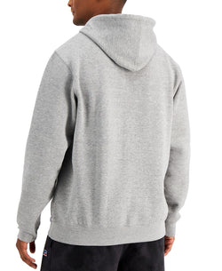 Russell Athletic Archer Logo-print Fleece Hoodie Grey Heather thumbnail 2