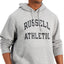 Russell Athletic Archer Logo-print Fleece Hoodie Grey Heather