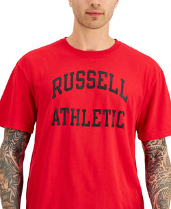 Russell Athletic Archie Logo Graphic T-shirt Red Coast thumbnail 2