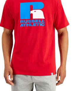 Russell Athletic Lawrence Logo Graphic T-shirt Red Coast thumbnail 3
