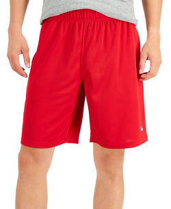 Russell Athletic Mesh Performance 9" Shorts Red Coast thumbnail 1