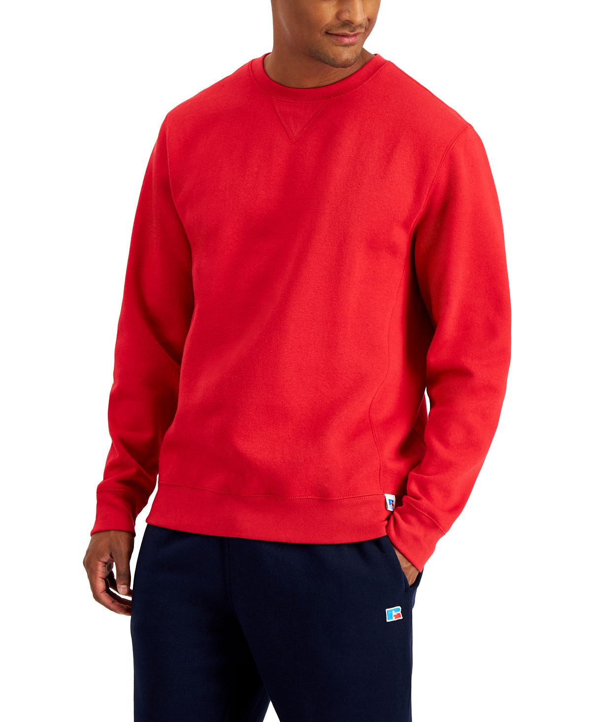 Russell Athletic Solid Fleece Sweatshirt Red Coast