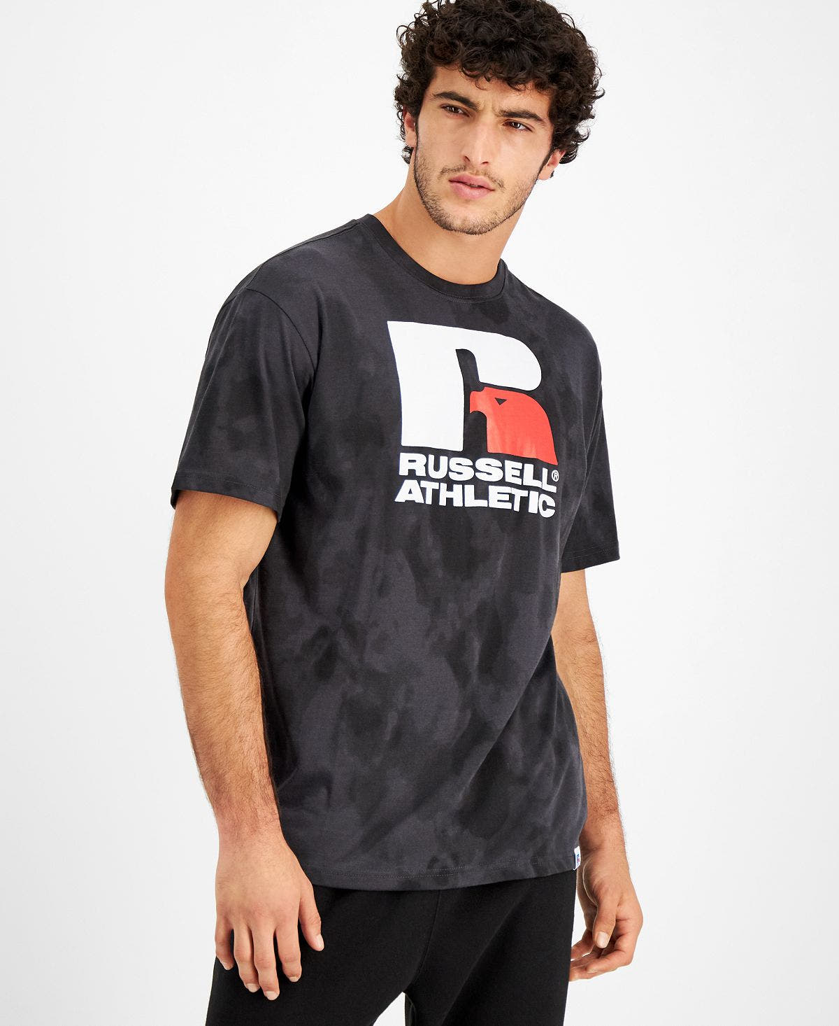 Russell Athletic Victory Tie-dyed T-shirt Black