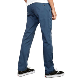 Rvca The Weekend Stretch Slim Fit Pants Midnight thumbnail 4