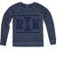 Rxmance Denim Blue RXM Ten Crew Sweatshirt