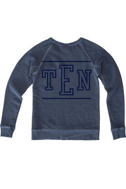 Rxmance Denim Blue RXM Ten Crew Sweatshirt thumbnail 3