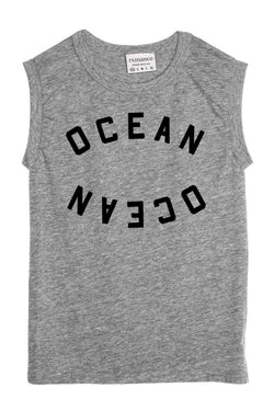 Rxmance Grey Ocean Muscle Tee thumbnail 1