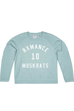 Rxmance Unisex Aqua 'BBall' Sweatshirt thumbnail 1