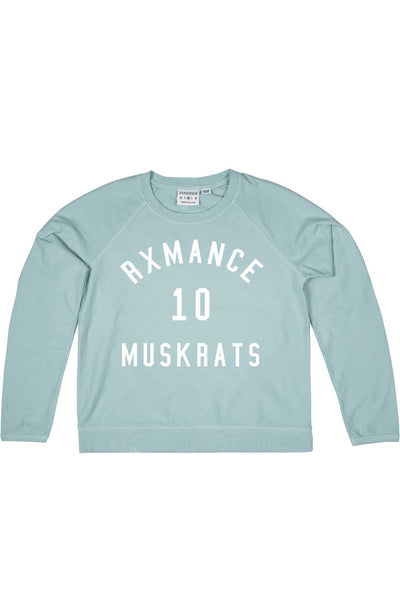 Rxmance Unisex Aqua 'BBall' Sweatshirt